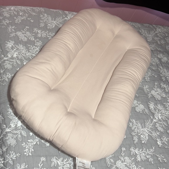 Pink toddler snuggleme lounger - Picture 3 of 4